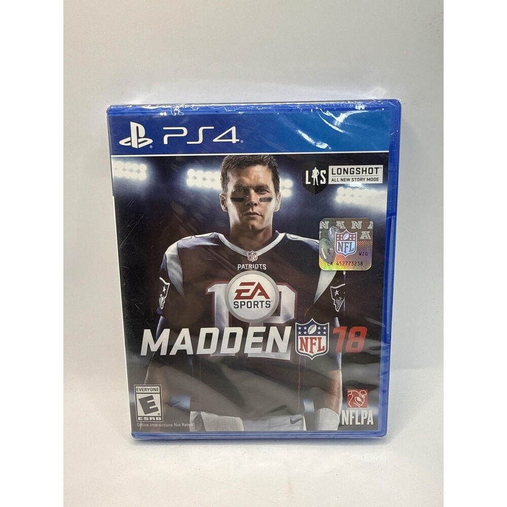 SEALED Madden NFL 18 Sony PS4 Game E Everyone 2017 EA Sports Football Simulation